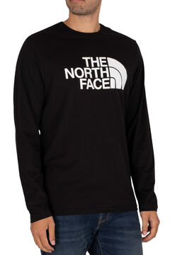 Springfield Long-sleeved t-shirt with The North Face logo fekete