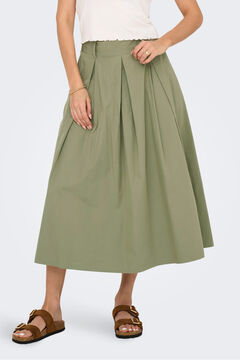 Only Falda midi de tablas