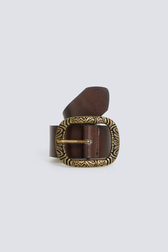 Springfield Oval buckle belt