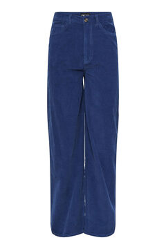 Springfield Corduroy trousers kék
