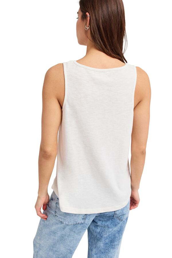 Roxy Sleeveless T-shirt white