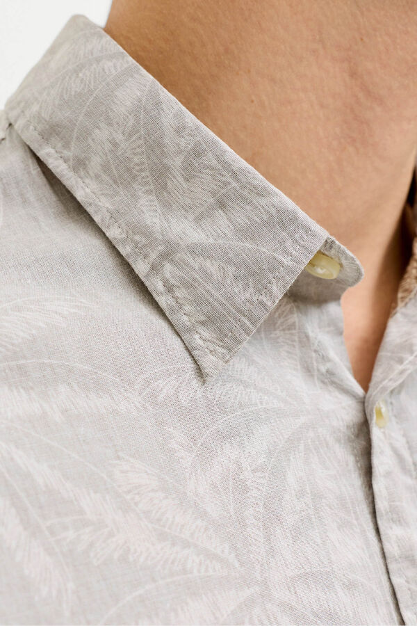 JJ REBEL Poplin short sleeve shirt nude