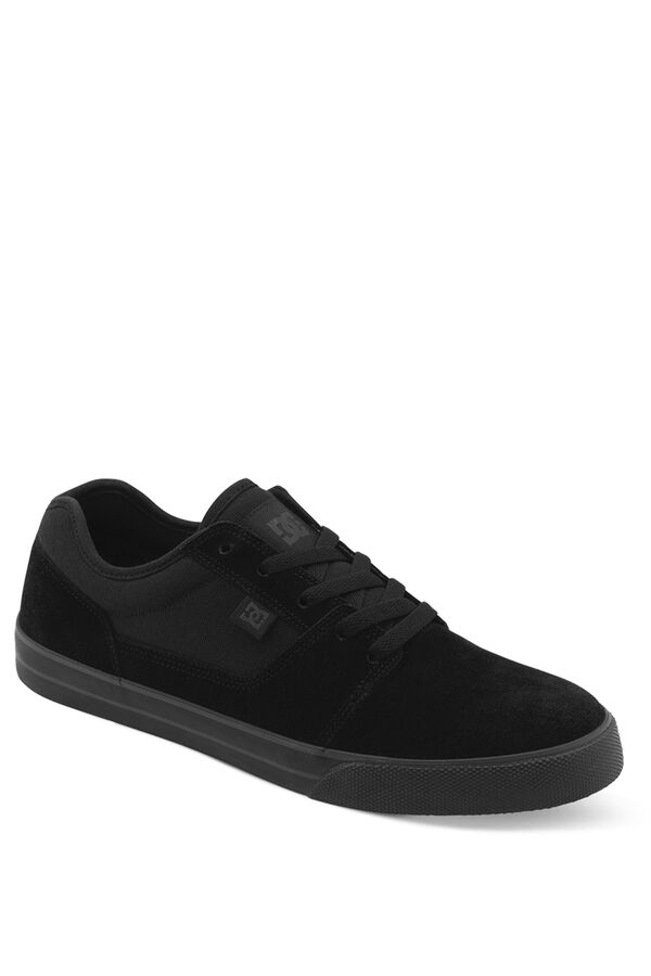 Springfield Tonik - Leather trainers for men crna