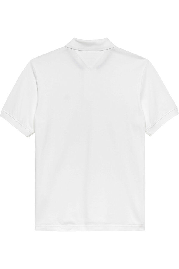 Tommy Jeans Regular fit short sleeve polo shirt beige