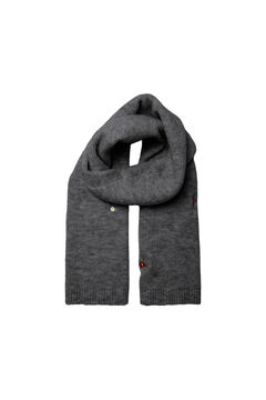 Springfield Long knitted scarf gray