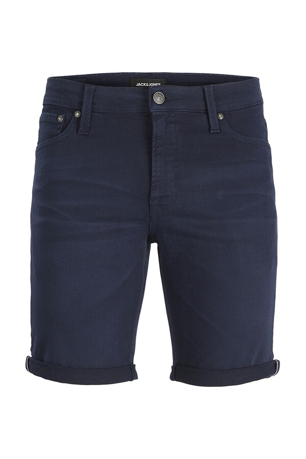 Springfield Cotton five-pocket shorts navy