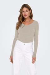 Only Fine knit jumper white