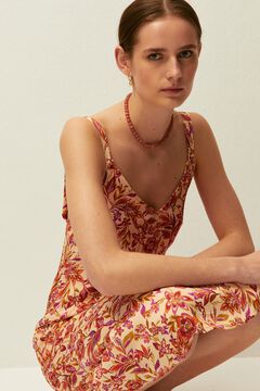 Systemaction Vestido largo estampado