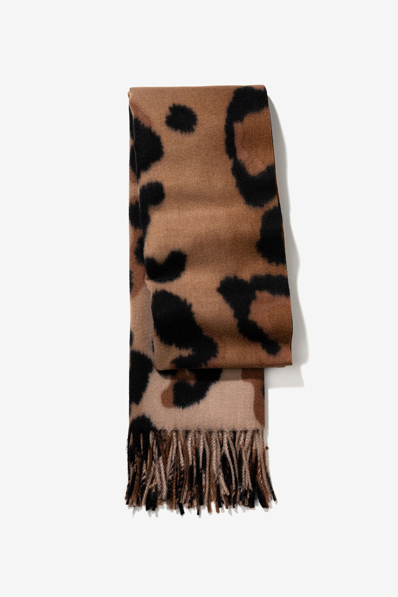 Tiffosi Bufanda Estampada Con Flecos