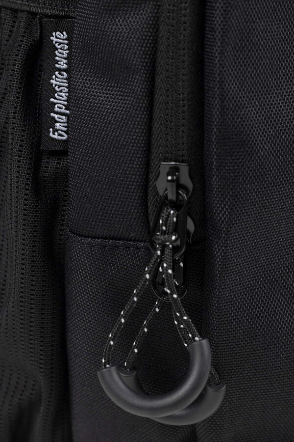 Munich Mochila deportiva reciclada negro