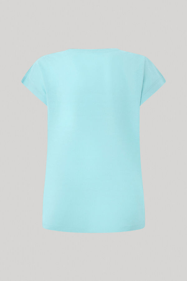 Springfield T-shirt Algodão Logo Estampado mix azul