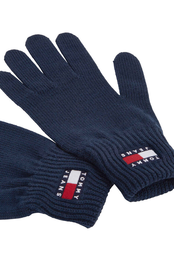 Tommy Jeans Luvas de malha azul malha Tommy Jeans azul