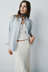 High Spirits Blush Blouse turquesa