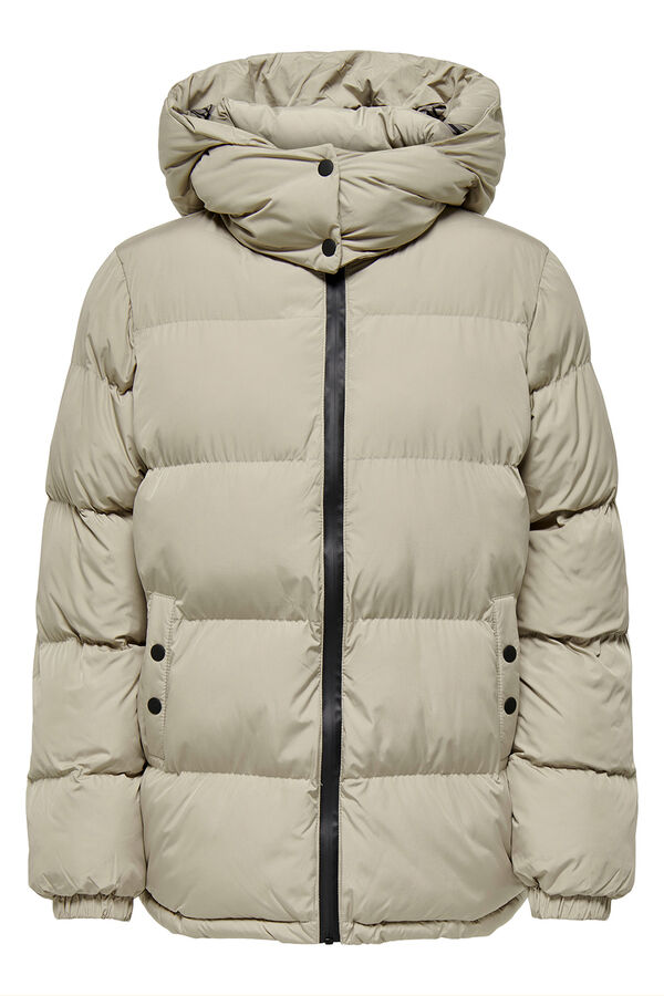 JDY Coat puffer grey