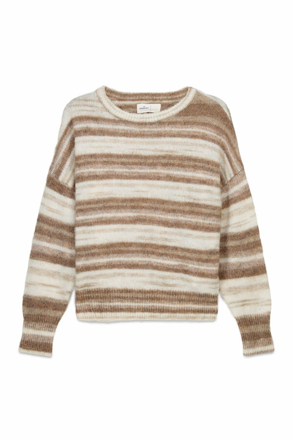 Springfield Ombr&eacute; striped jumper nude