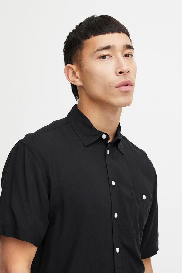 Blend Short sleeve shirt black