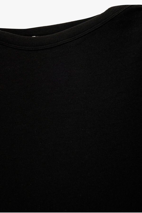 Koton T-shirt de manga curta preto