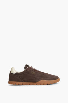 Tommy Jeans Leather sneakers with flag