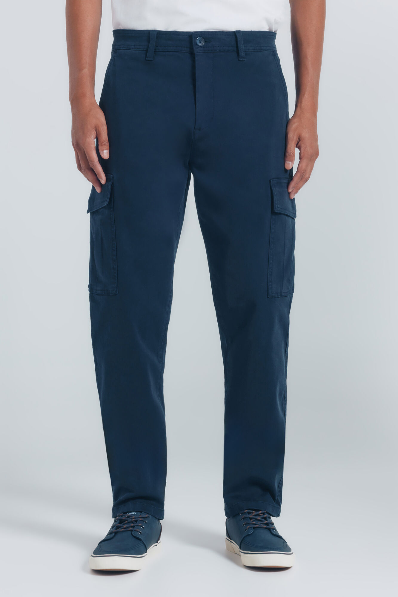 Springfield Slim fit casual cargo trouser