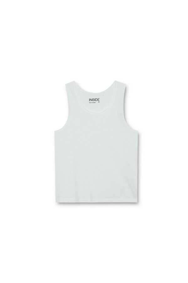 Inside Basic vest top white