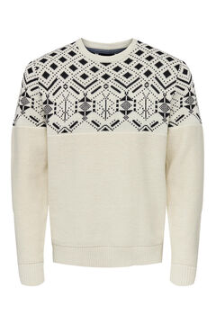 Springfield Knit jumper with round neck white