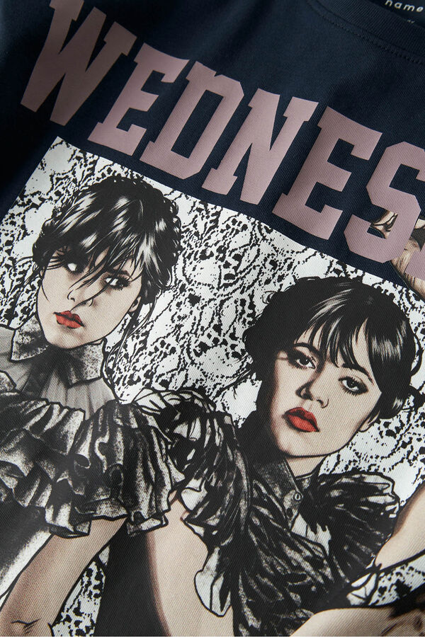 Name it Camiseta Wednesday azul