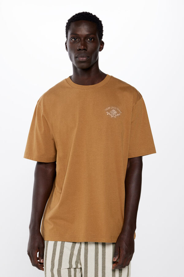 Springfield "Every Little Thing" T-shirt beige