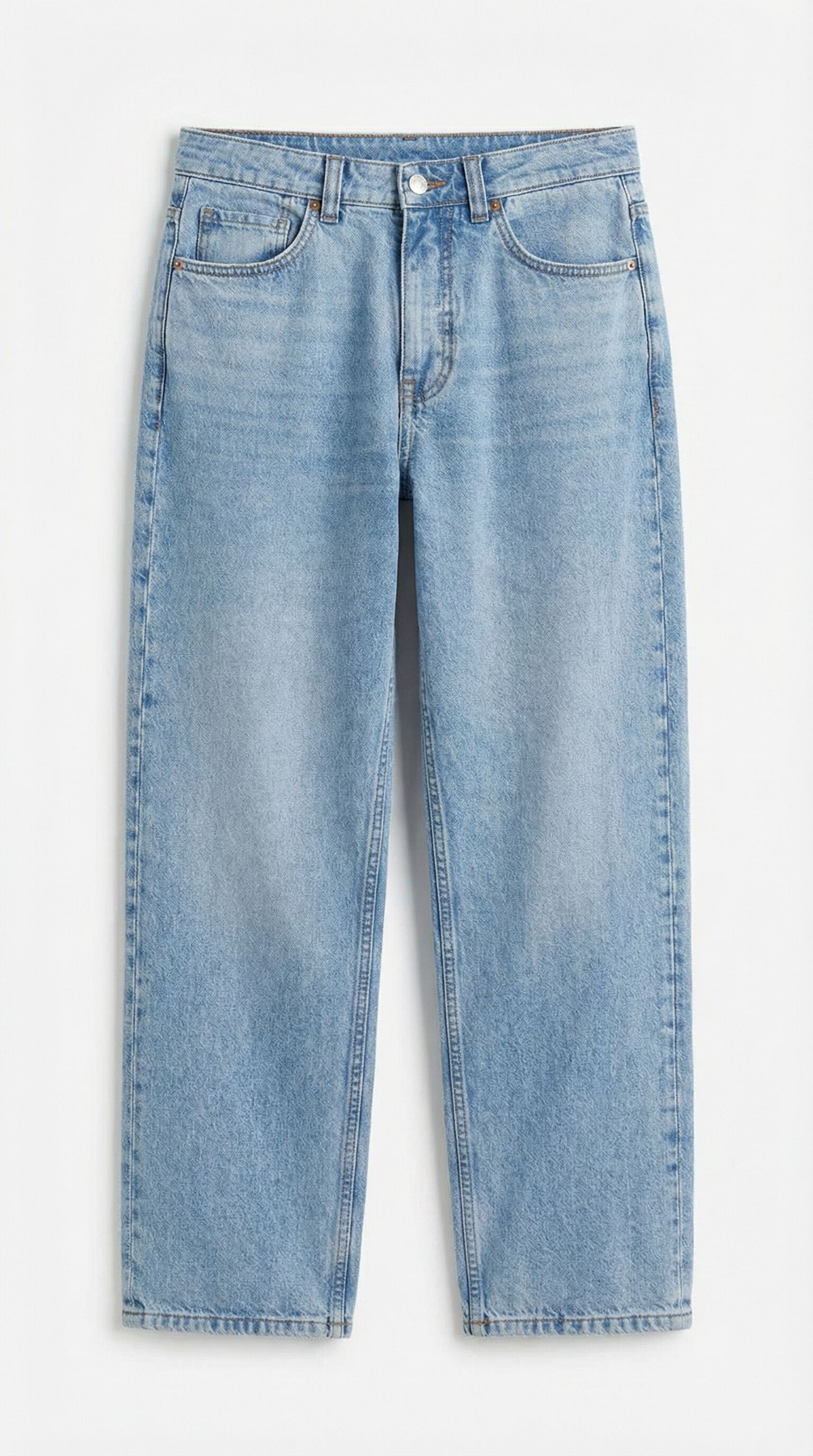 Springfield Overdyed wide leg jeans