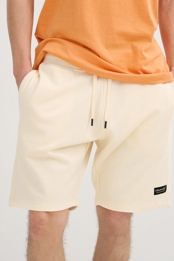 Inside Bermuda jogger blanco