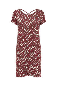 Only Vestido corto manga corta