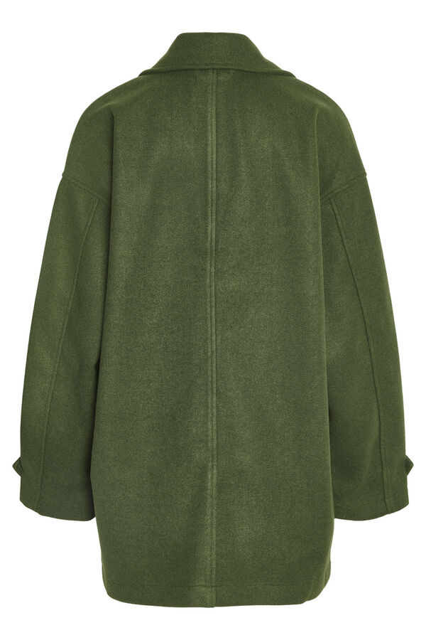 Springfield Coat with front buttons green