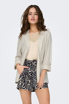 Only Blazer de manga 3/4 remangada