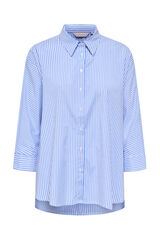 Only long sleeve striped shirt blue