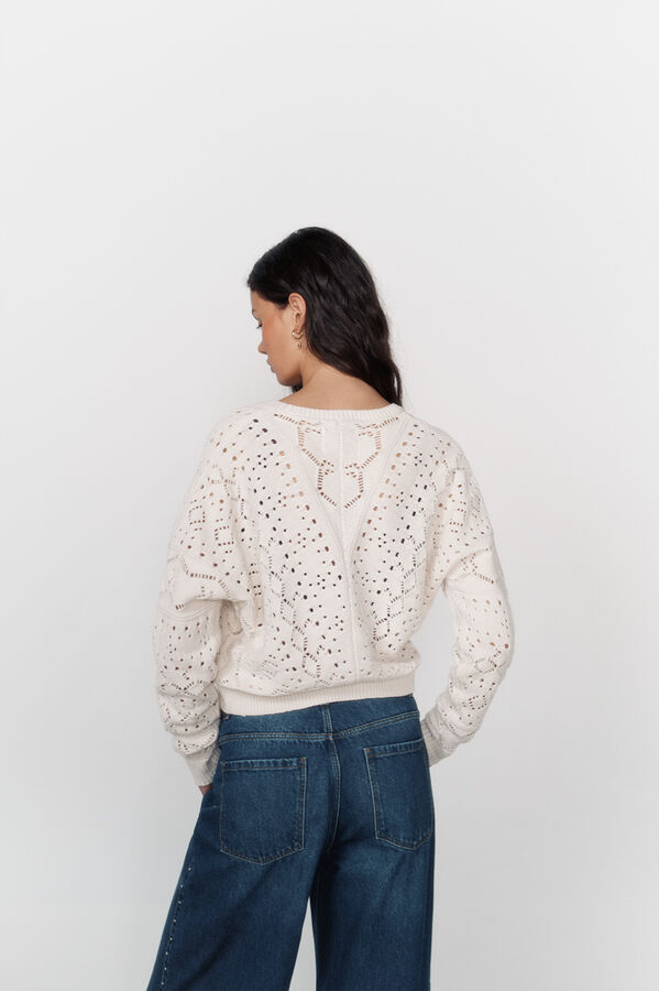 High Spirits Jinlee- Pullover Weiß