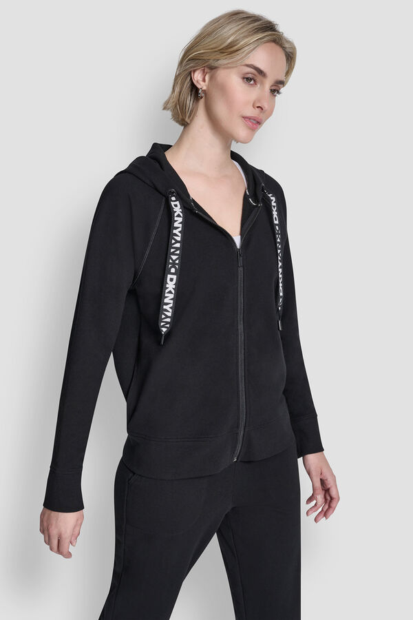 DKNY Sudadera con capucha negro