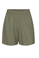 Springfield Cotton and linen shorts zelena