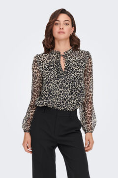 Springfield Long-sleeved mock turtleneck blouse color
