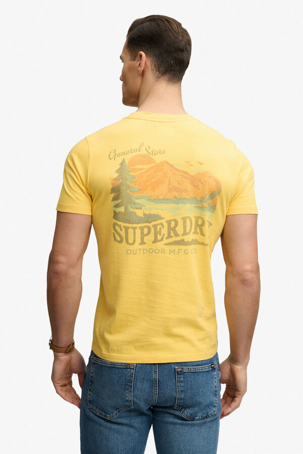 Superdry Short sleeve mountain graphic T-shirt printed