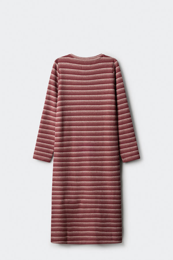 Springfield Kids Duga pruge haljina za devojčice Roze