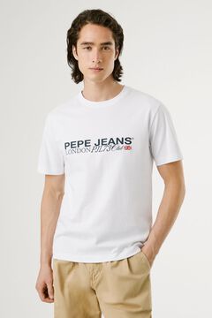 Pepe Jeans Camiseta Logo Estampado Fit Regular