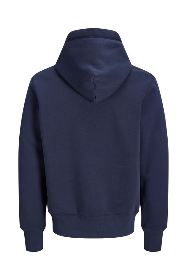 Jack & Jones Relaxed Hoodie Blau