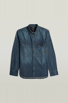 G-STAR Denim shirt with pockets