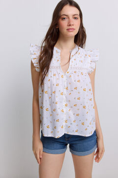 Springfield Romantic pleated blouse