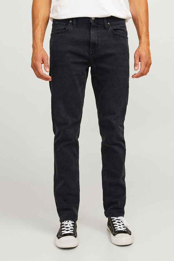 JJ REBEL Jeans corte recto negro