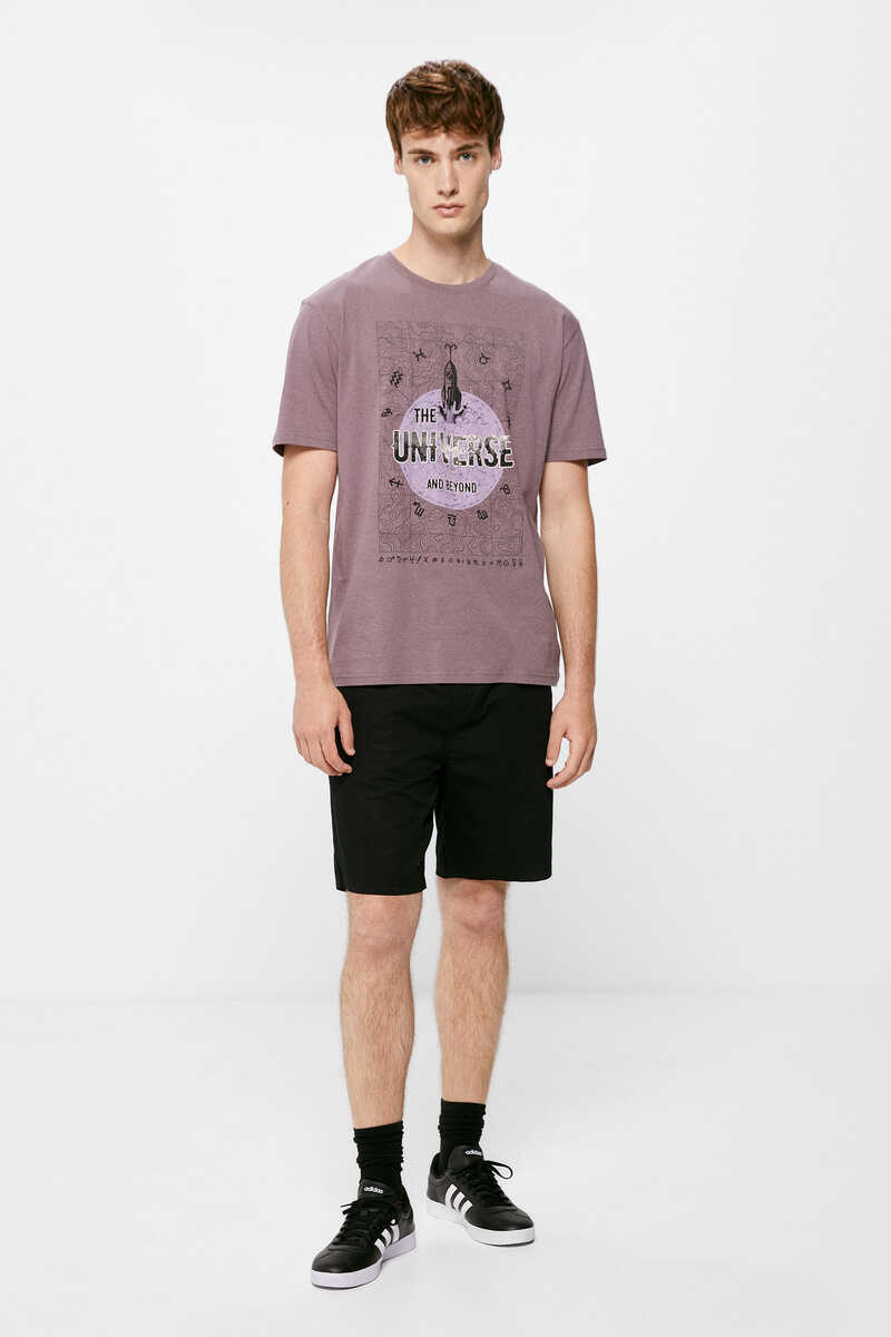 Springfield Universe T-shirt purple
