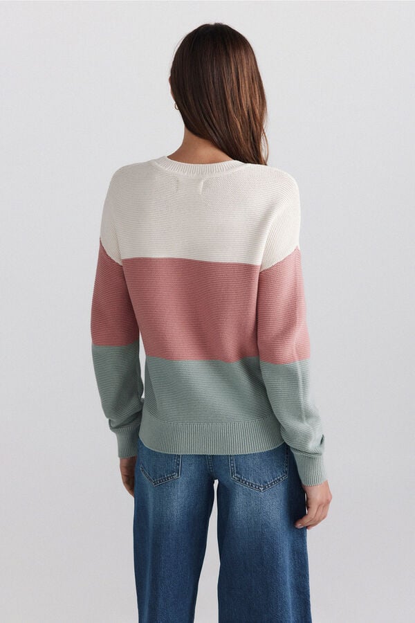 Springfield Multicoloured jumper pink