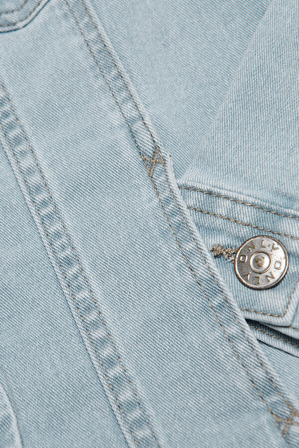 Only Girls Chaqueta vaquera regular azul