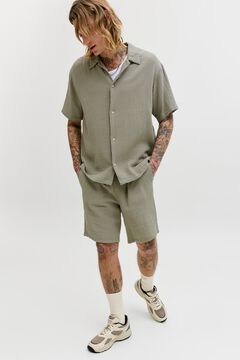 Jack & Jones Bermudas Relaxed Fit Seersucker