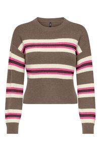 Only Pullover mit Streifen