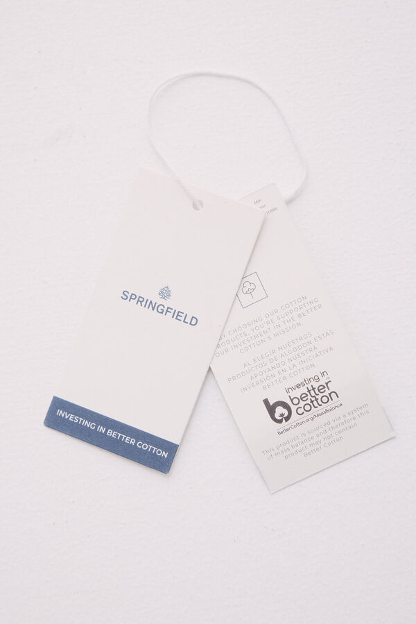 Springfield Basic color block jumper blue